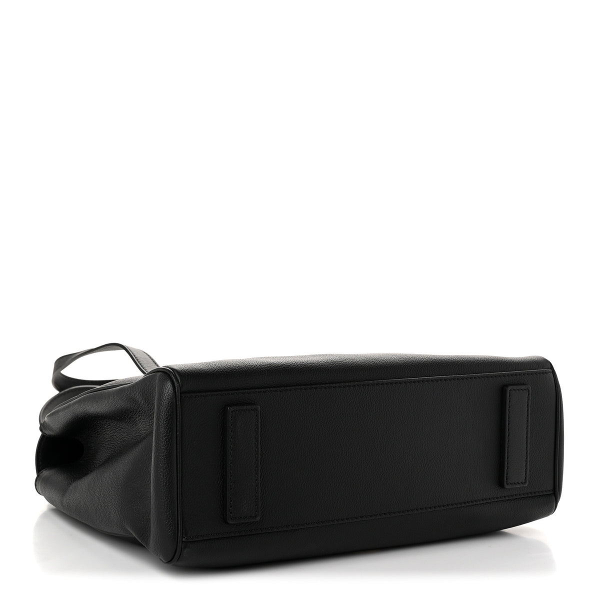 Grained Calfskin La Medusa Tote Black