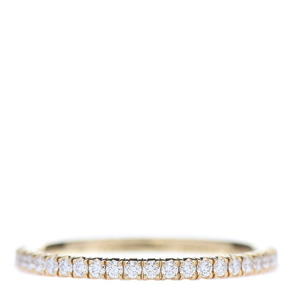 Cartier 18K Yellow Gold Diamond Etincelle De Eternity Ring 47 4 1 of 6