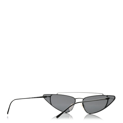 Prada Cat Eye Sunglasses SPR 63U Black 4 of 6