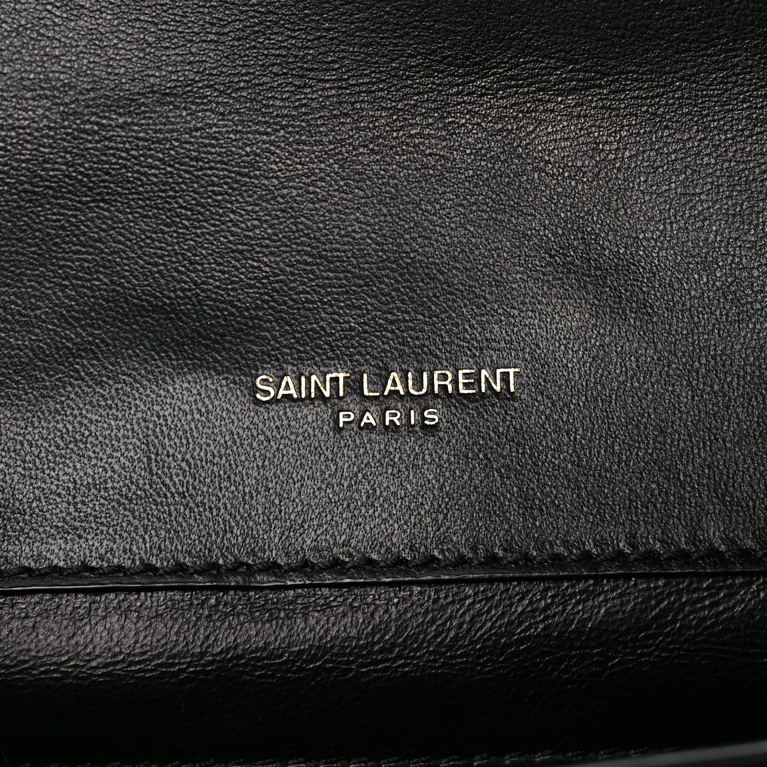 Saint Laurent Lambskin Quilted Mini Gaby Satchel Black 6 of 11