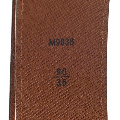 Louis Vuitton Monogram Pochette Duo Belt 90 36 6 of 10