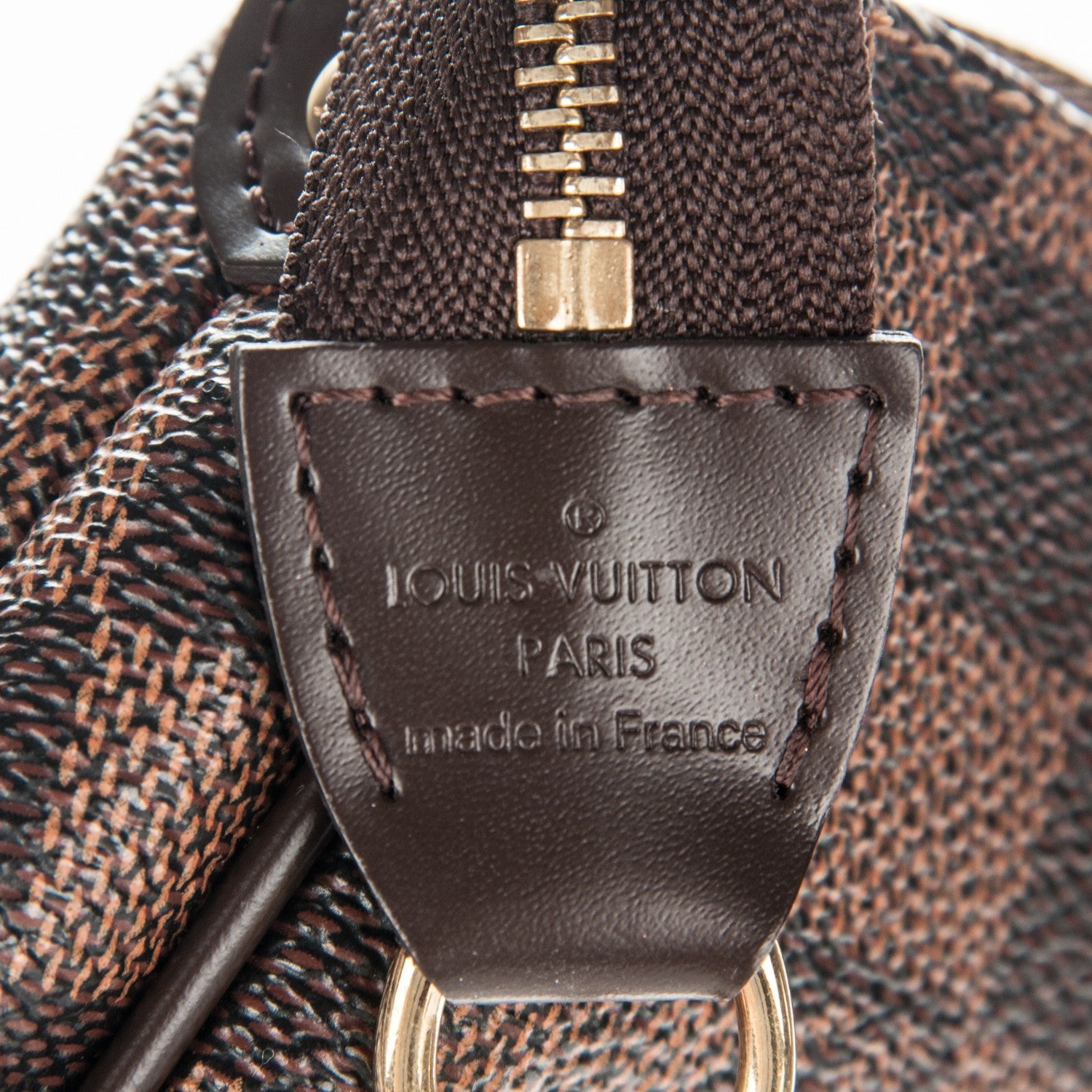 Louis Vuitton Damier Ebene Eva Clutch 6 of 7