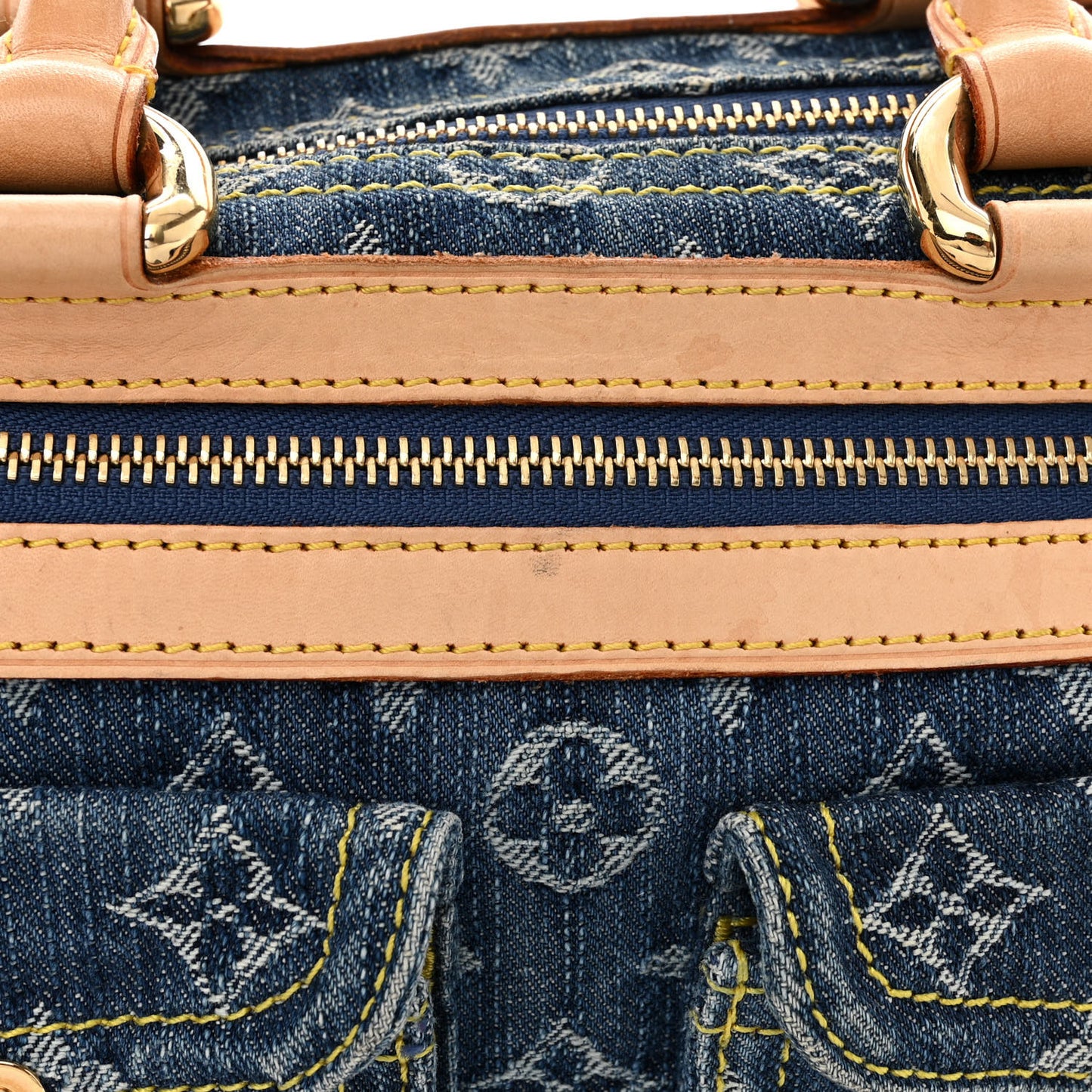 Monogram Denim Neo Speedy Blue