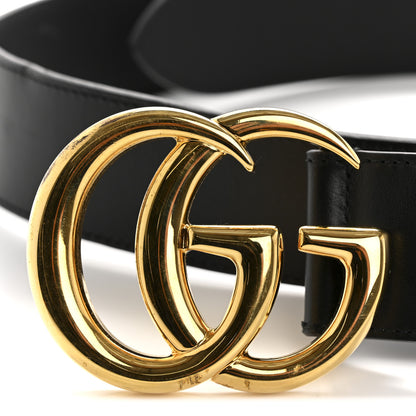 Gucci Textured Calfskin Double G 40mm Belt 100 40 Black 6 of 13