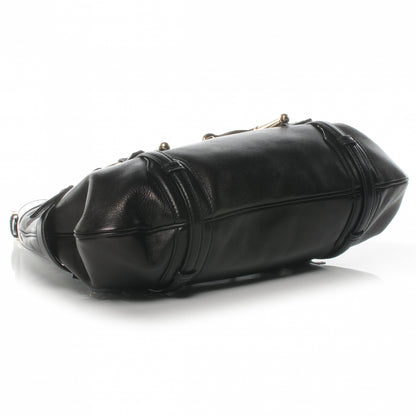 Gucci Leather Horsebit 85th Anniversary Hobo Black 4 of 9