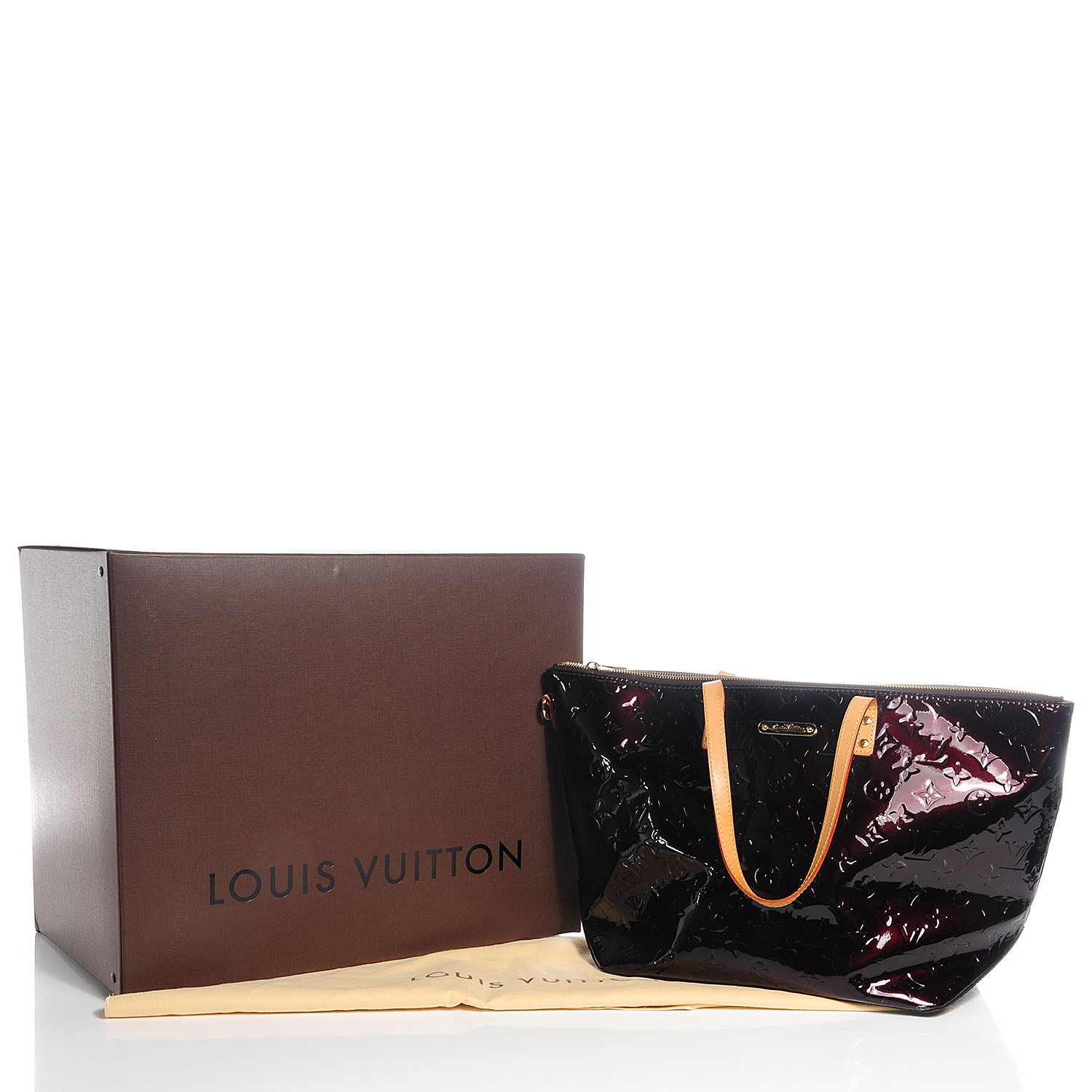 Louis Vuitton Vernis Bellevue GM Amarante 5 of 8