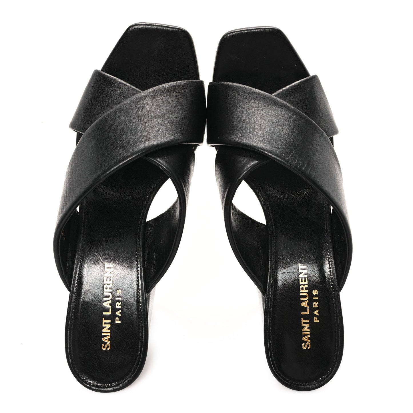 Calfskin LouLou Mules 39 Black