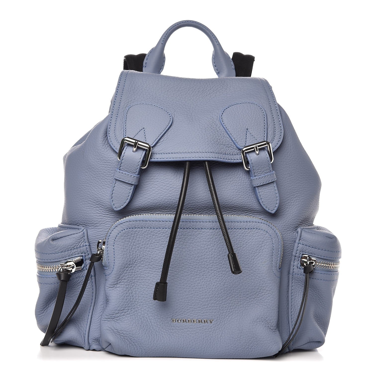 Burberry Deerskin Medium Rucksack Backpack Slate Blue 1 of 8