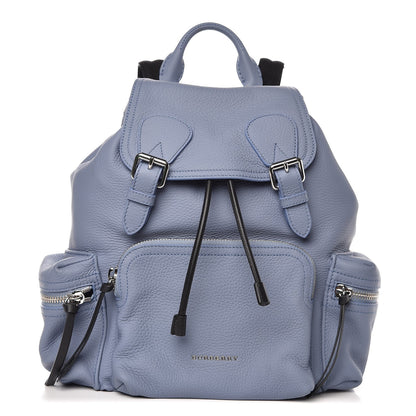 Burberry Deerskin Medium Rucksack Backpack Slate Blue 1 of 8