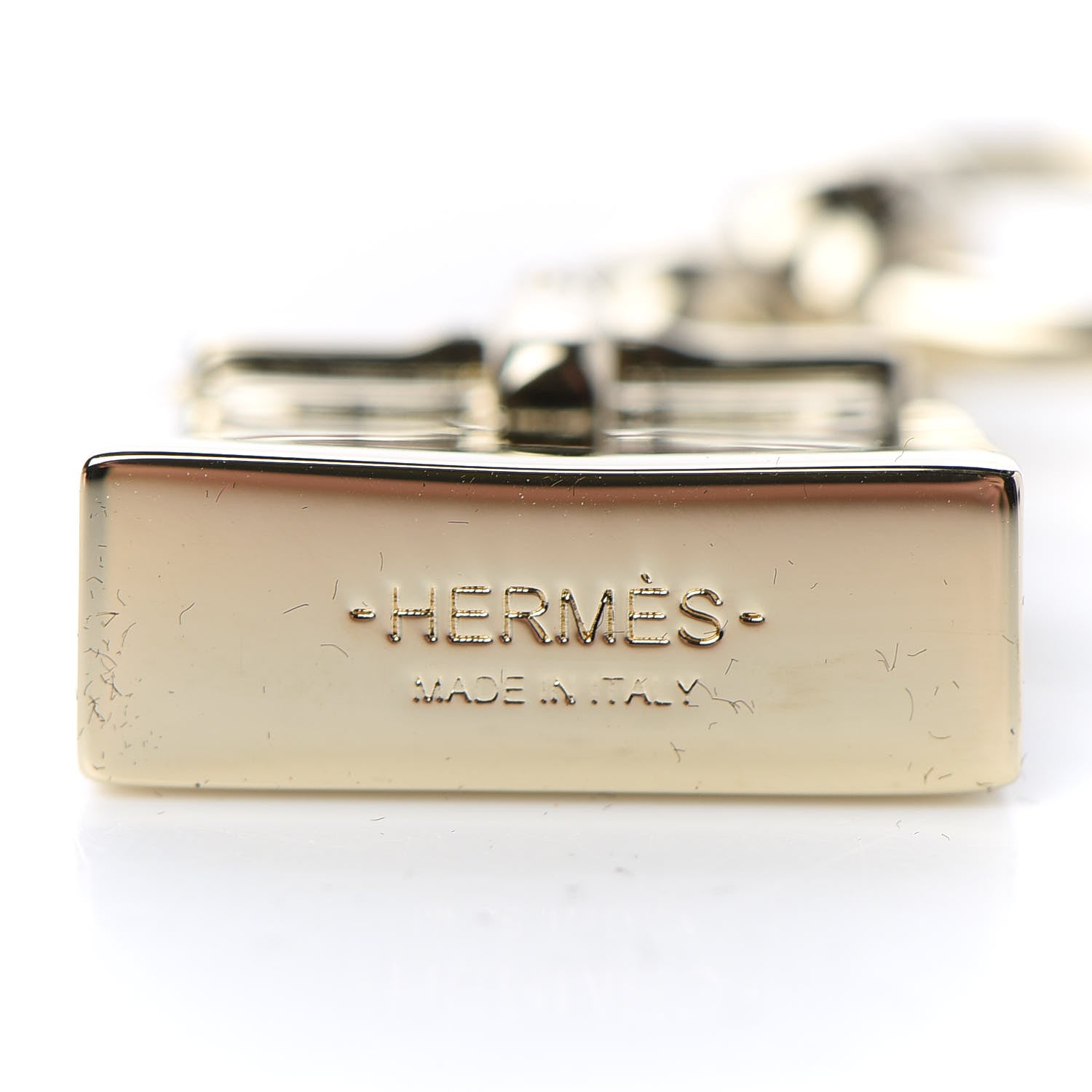 Hermes Permabrass Mini Kelly Twilly Ring 3 of 4