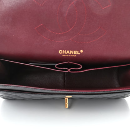 Chanel Caviar Quilted Jumbo Double Flap Black 4 of 6
