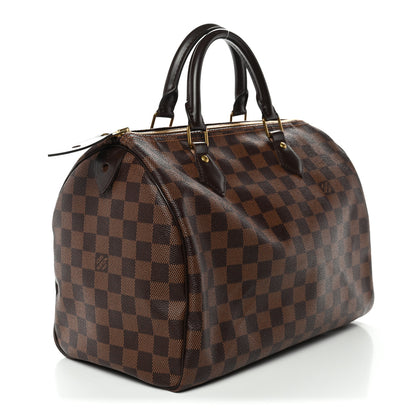 Louis Vuitton Damier Ebene Speedy 30 3 of 10