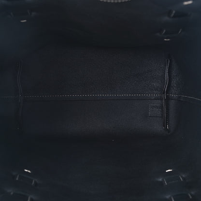 Chloe Small Grain Smooth Calfskin Medium Darryl Tote Black 5 of 9