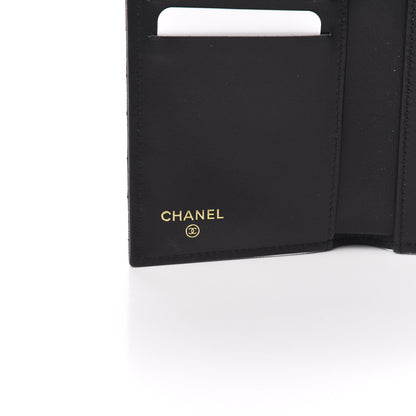Chanel Caviar Quilted Medium Boy Flap Wallet Black 6 of 9