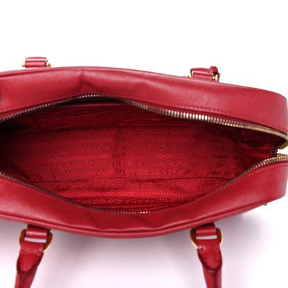 Prada Saffiano Lux Bowler Fuoco 4 of 18