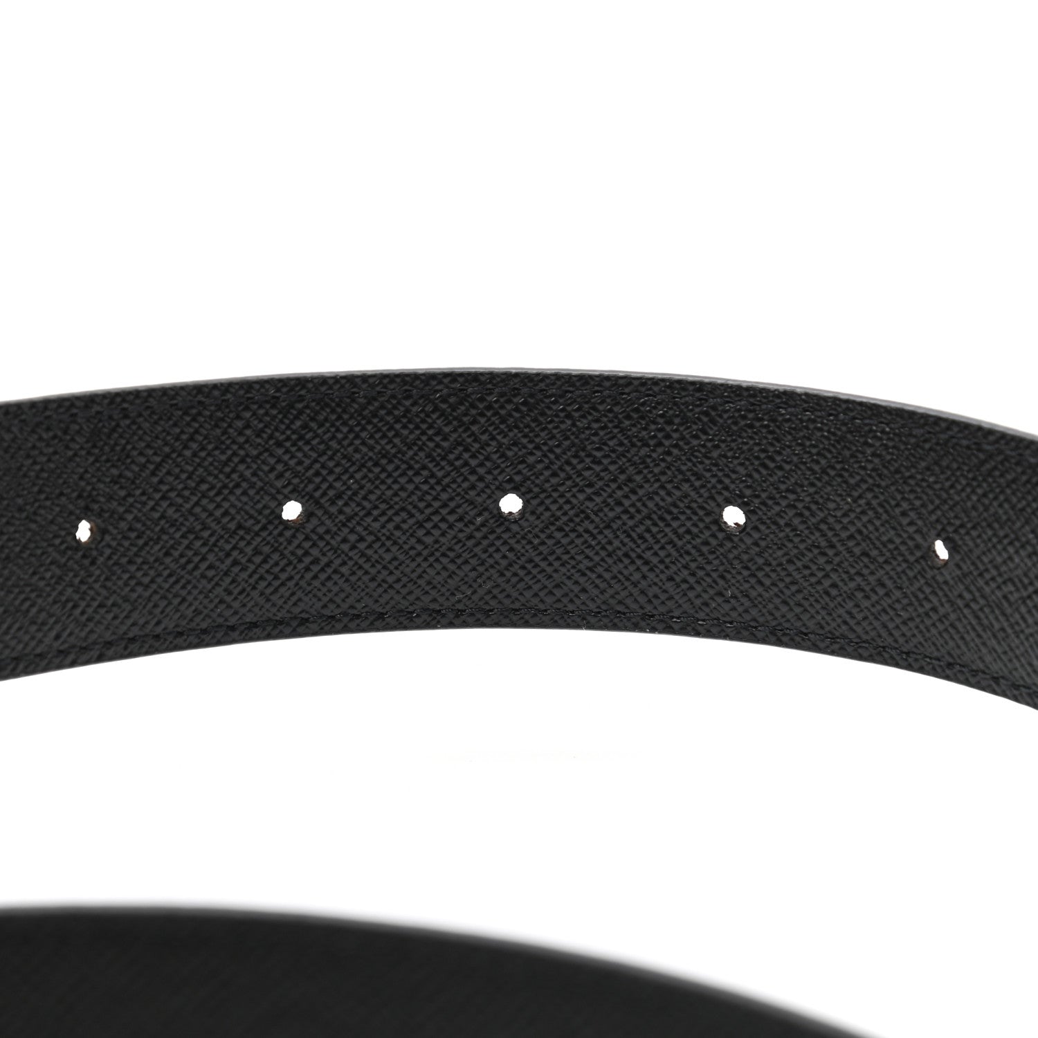 Louis Vuitton Calfskin Monogram 30mm LV Initiales Reversible Belt 80 32 Black 5 of 5