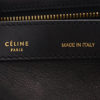 Celine Calfskin and Suede Small Trapeze Tri-Color 6 of 8