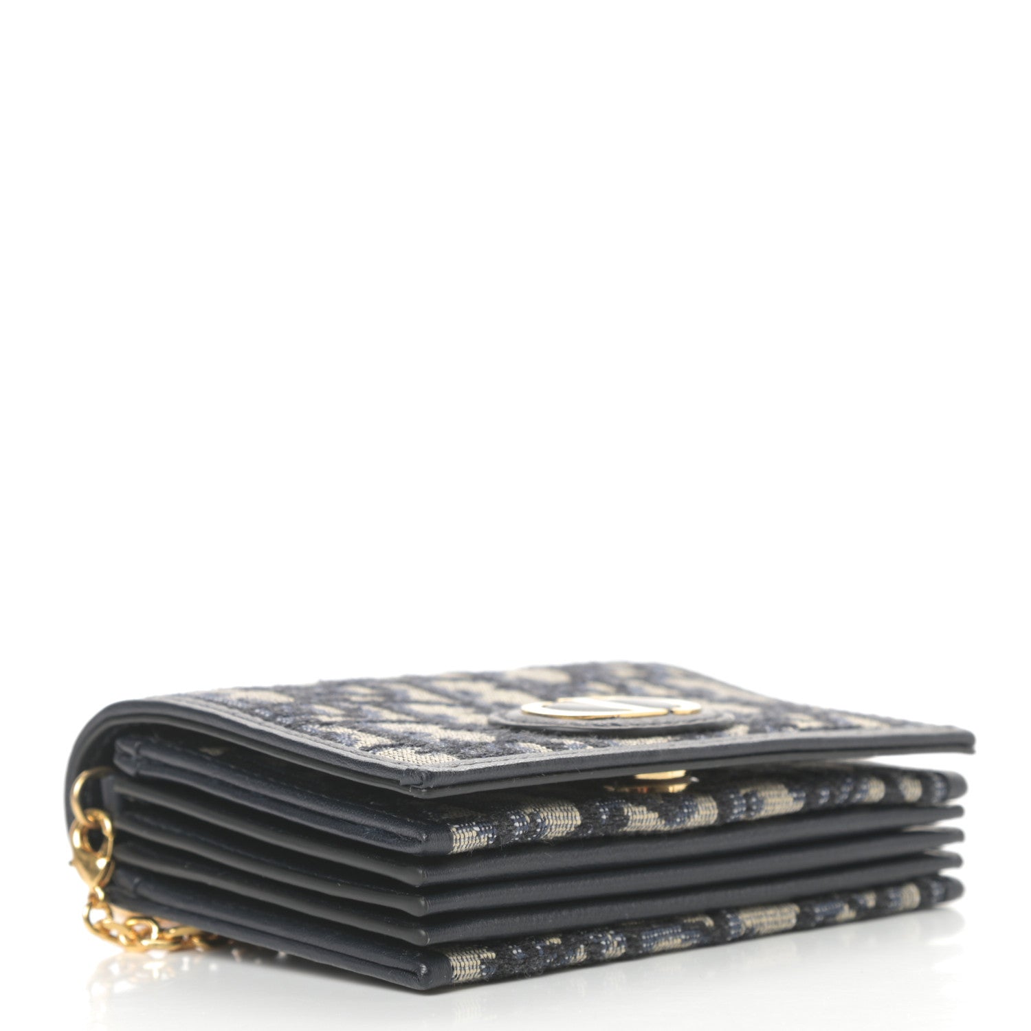 Christian Dior Oblique Nano 30 Montaigne Pouch Blue 4 of 11