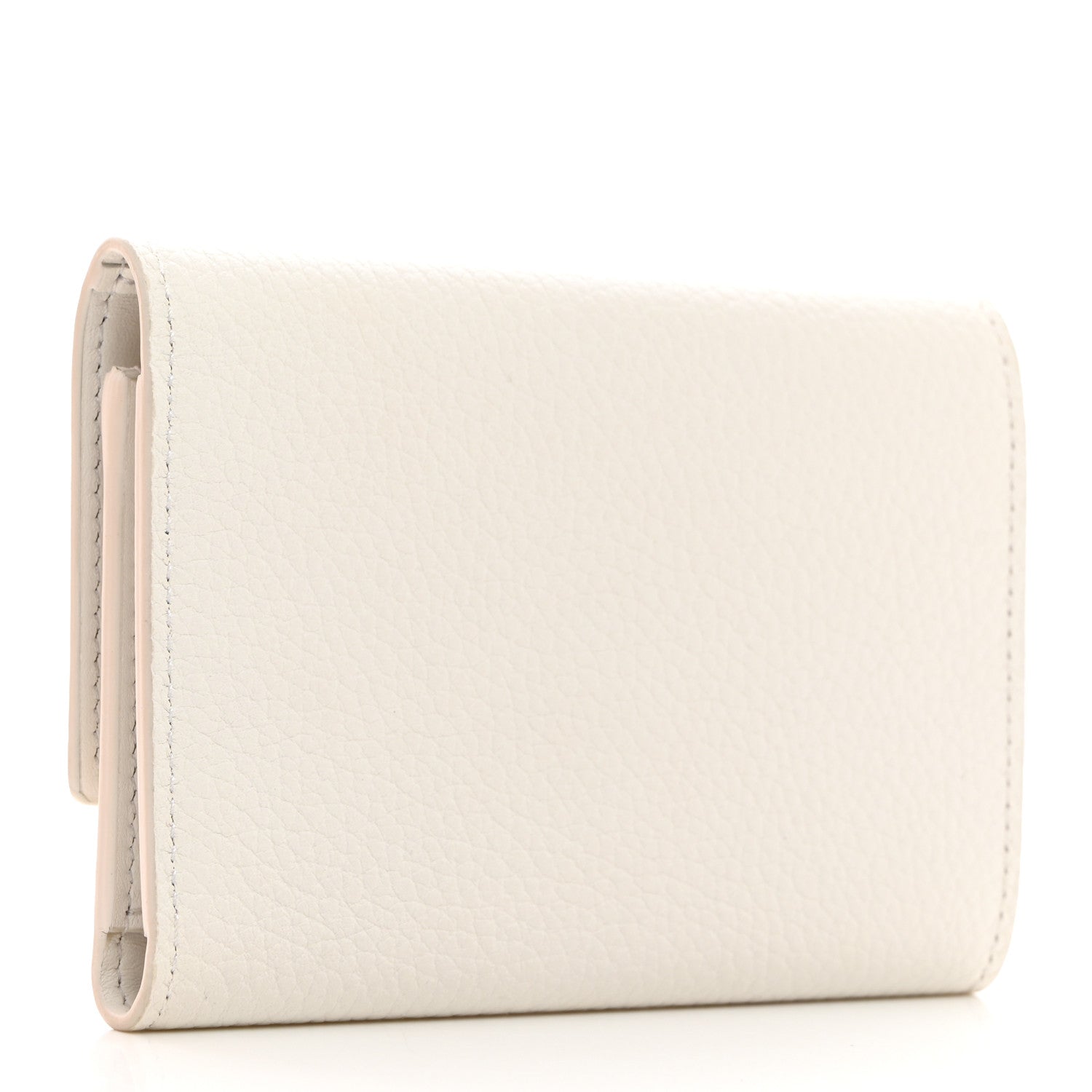 Louis Vuitton Taurillon Capucines Compact Wallet White 3 of 7
