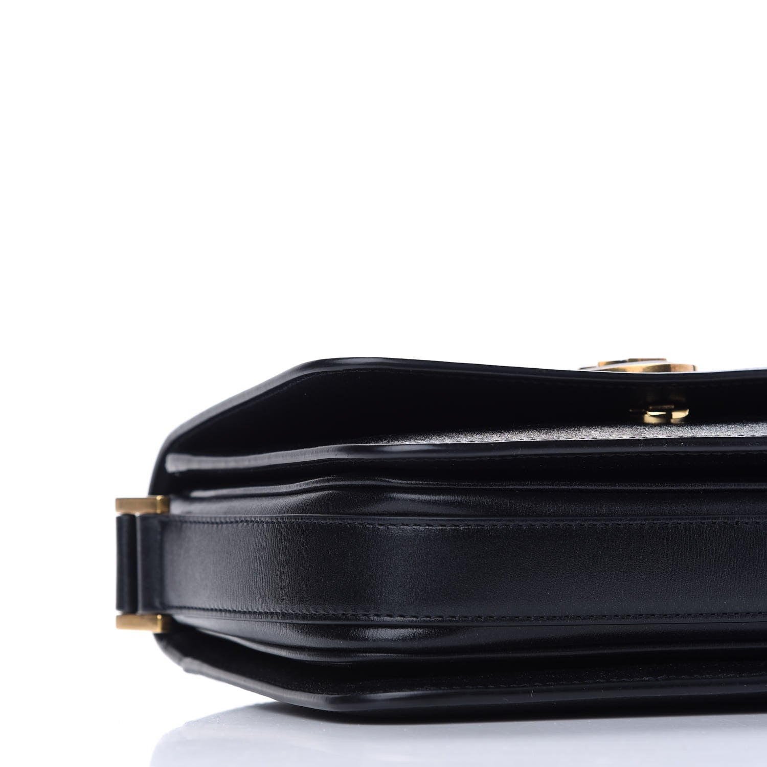 Saint Laurent Calfskin Le 61 Shoulder Bag Black 7 of 8