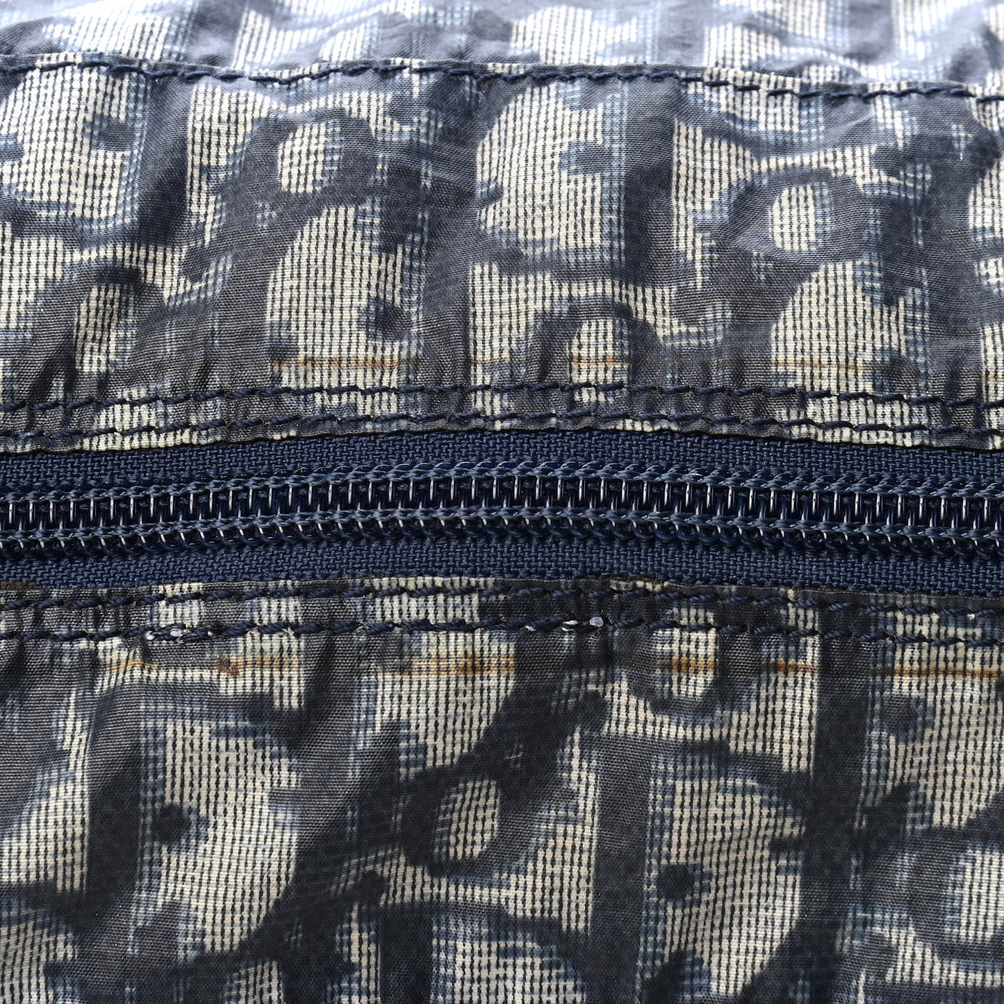 Monogram Tote Blue