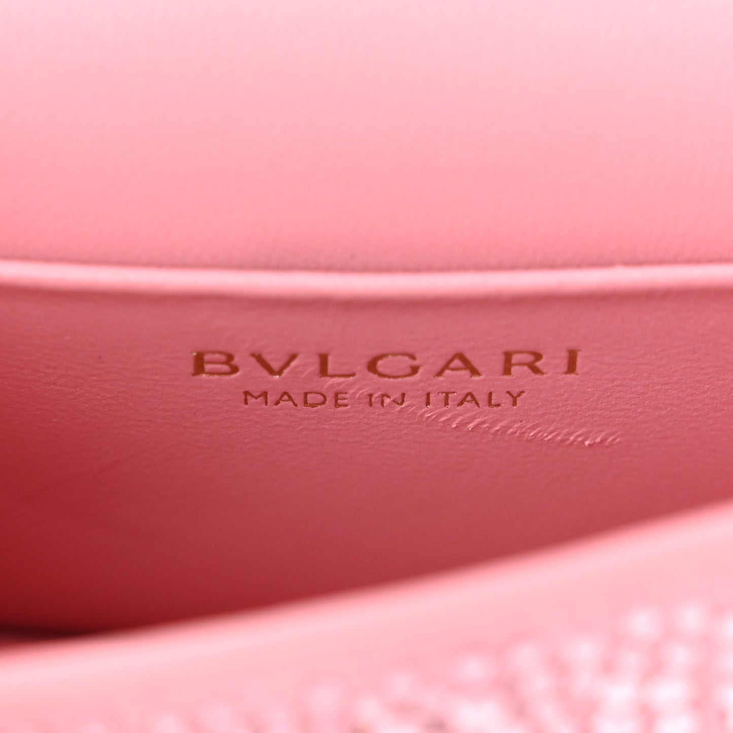 Crystal Serpenti Forever Crossbody Pink