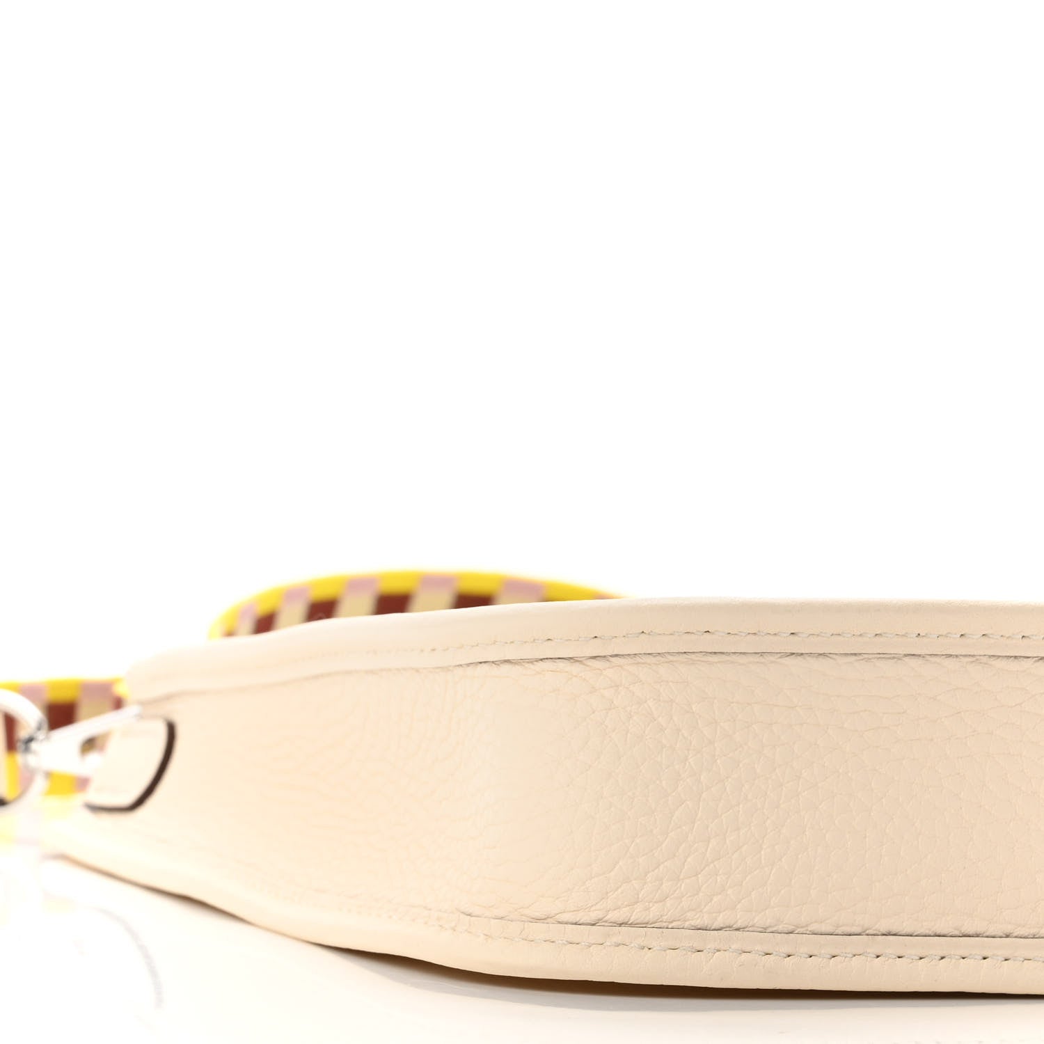 Hermes Taurillon Clemence Quadrille Evelyne TPM Nata Citron 9 of 10