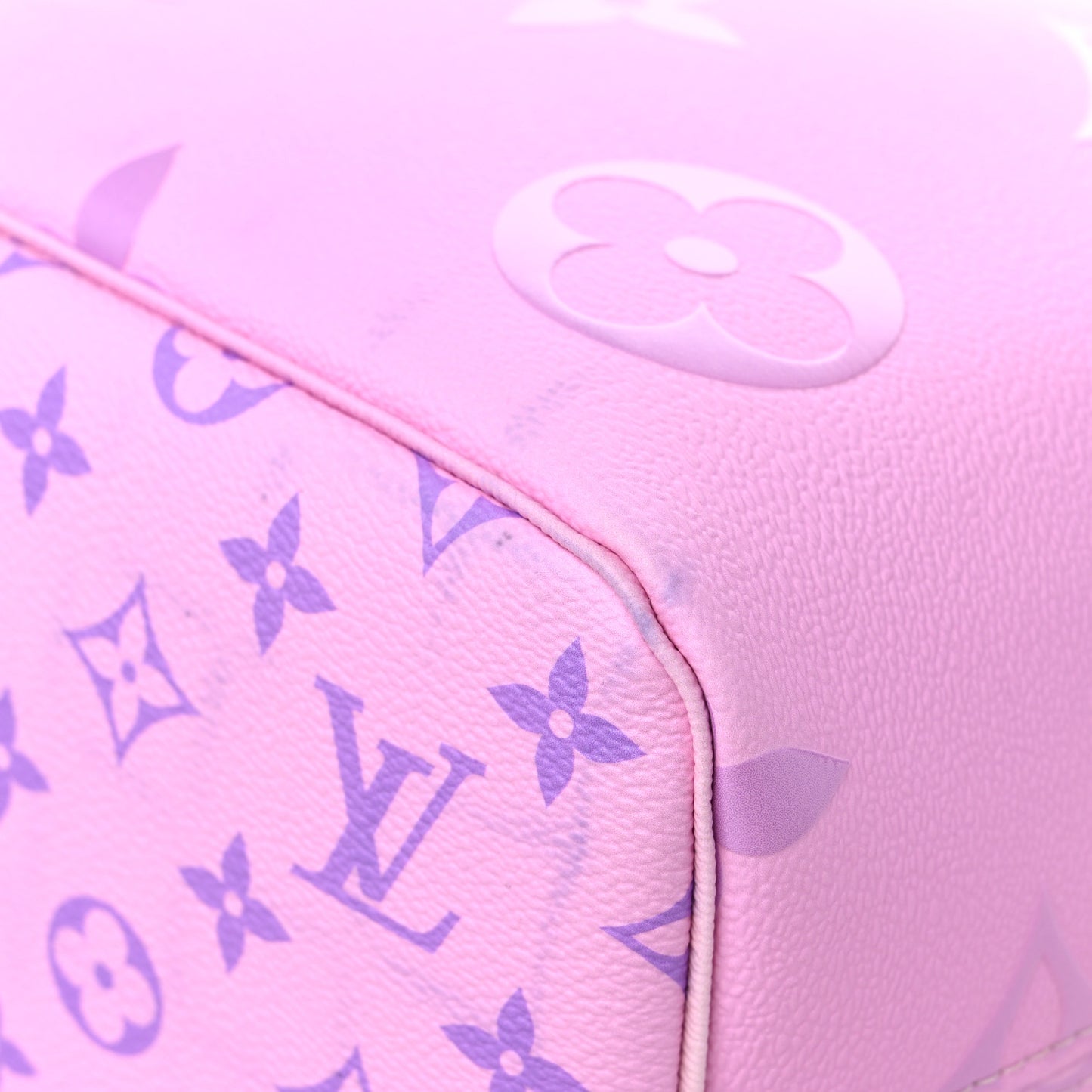 Monogram Giant Spring In The City Neverfull MM Sunrise Pastel