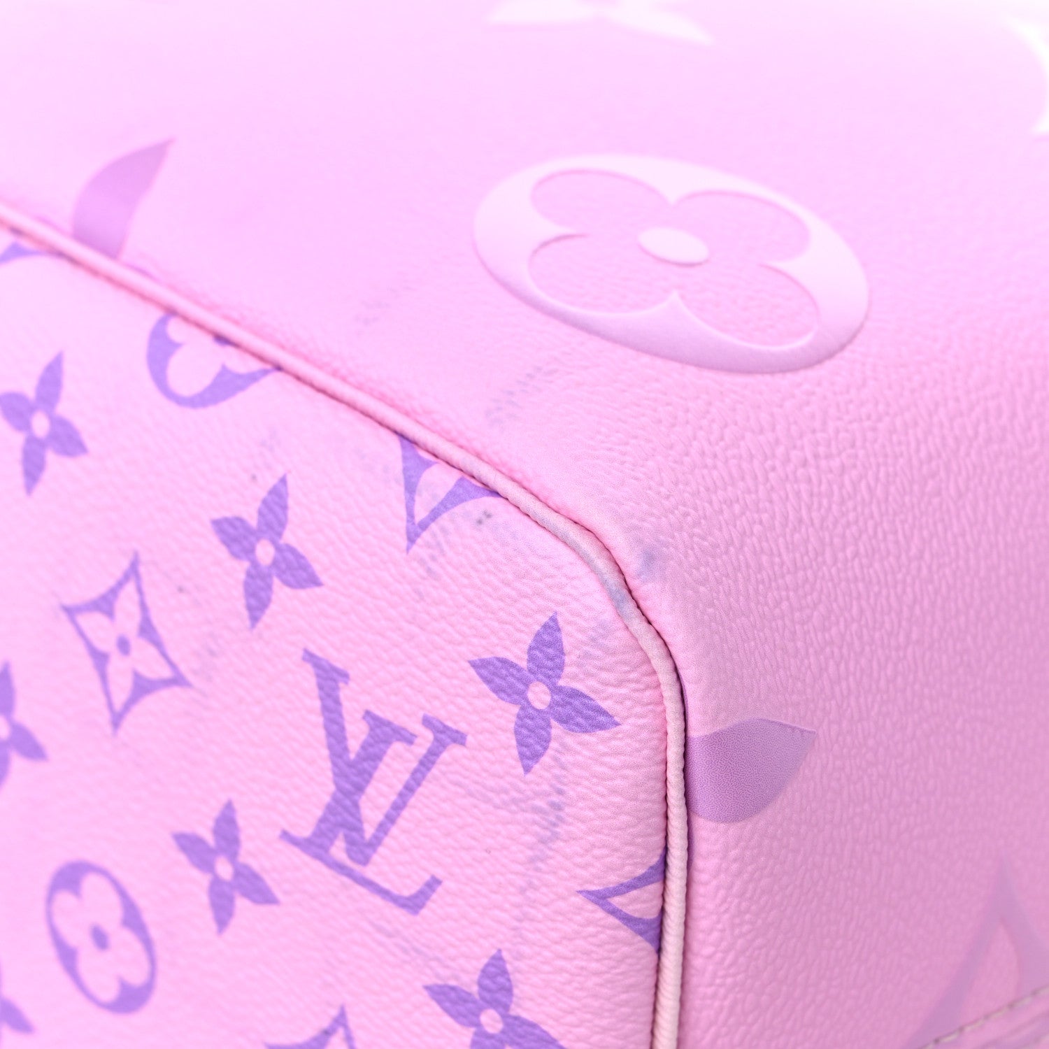 Louis Vuitton Monogram Giant Spring In The City Neverfull MM Sunrise Pastel 9 of 16