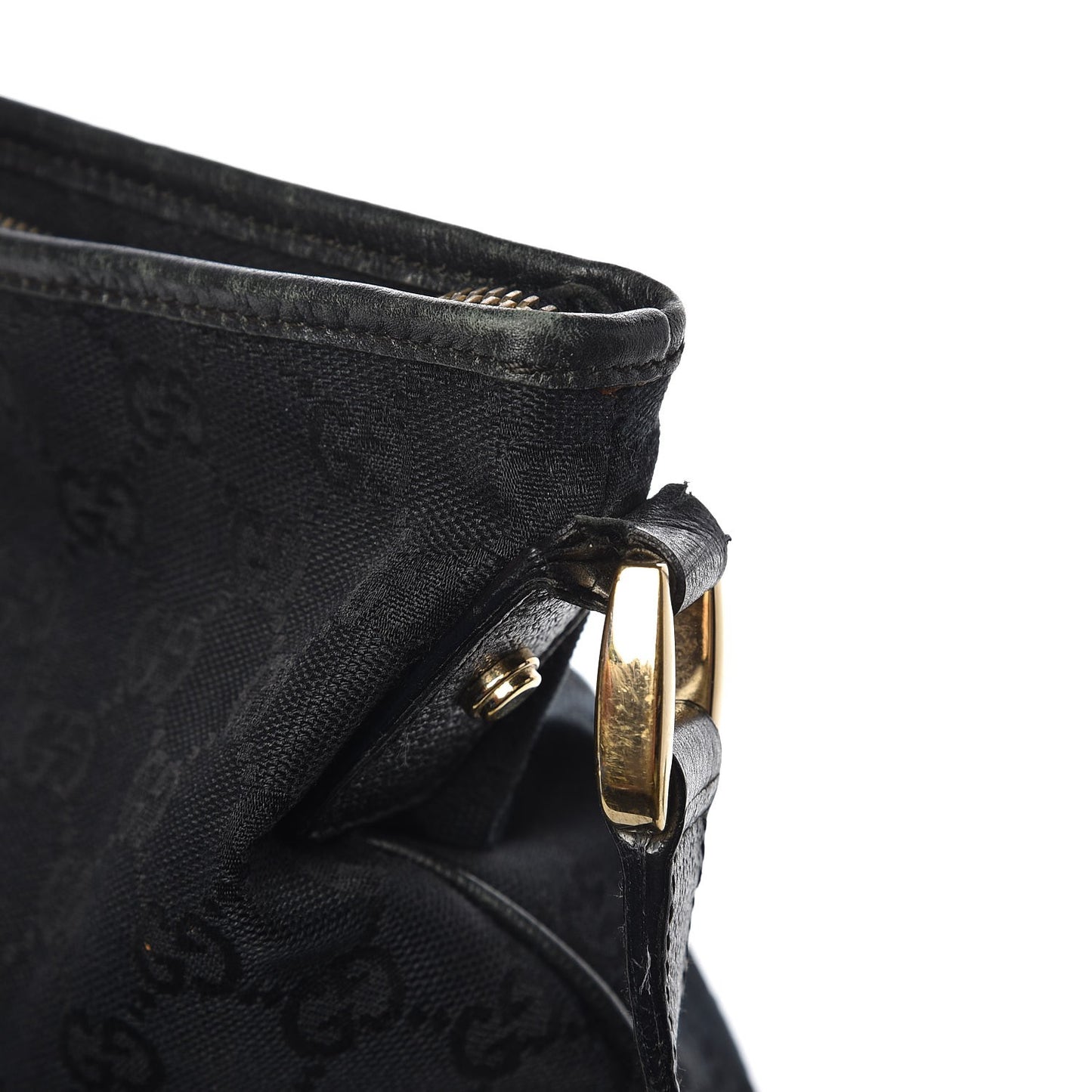 Monogram Abbey Messenger Bag Black
