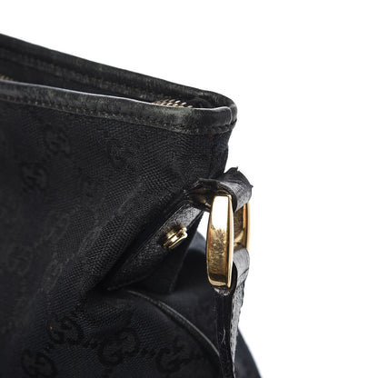 Gucci Monogram Abbey Messenger Bag Black 11 of 11
