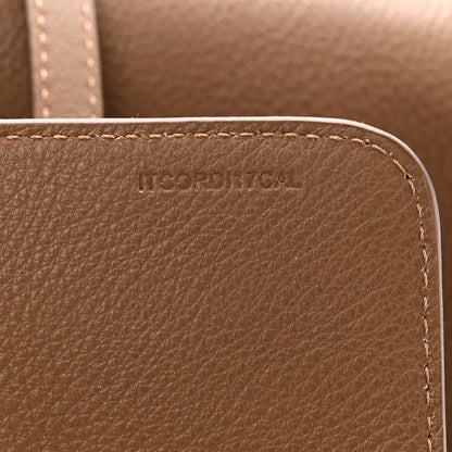 Burberry Calfskin Medium Society Tote Dusty Caramel 7 of 13