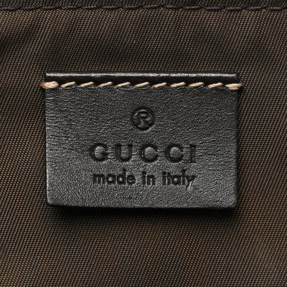 Gucci GG Plus Monogram Messenger Diaper Bag Dark Brown 6 of 17