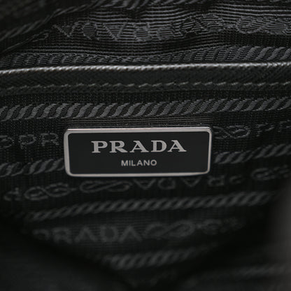 Prada Tessuto Nylon Saffiano Small Backpack Black 6 of 10
