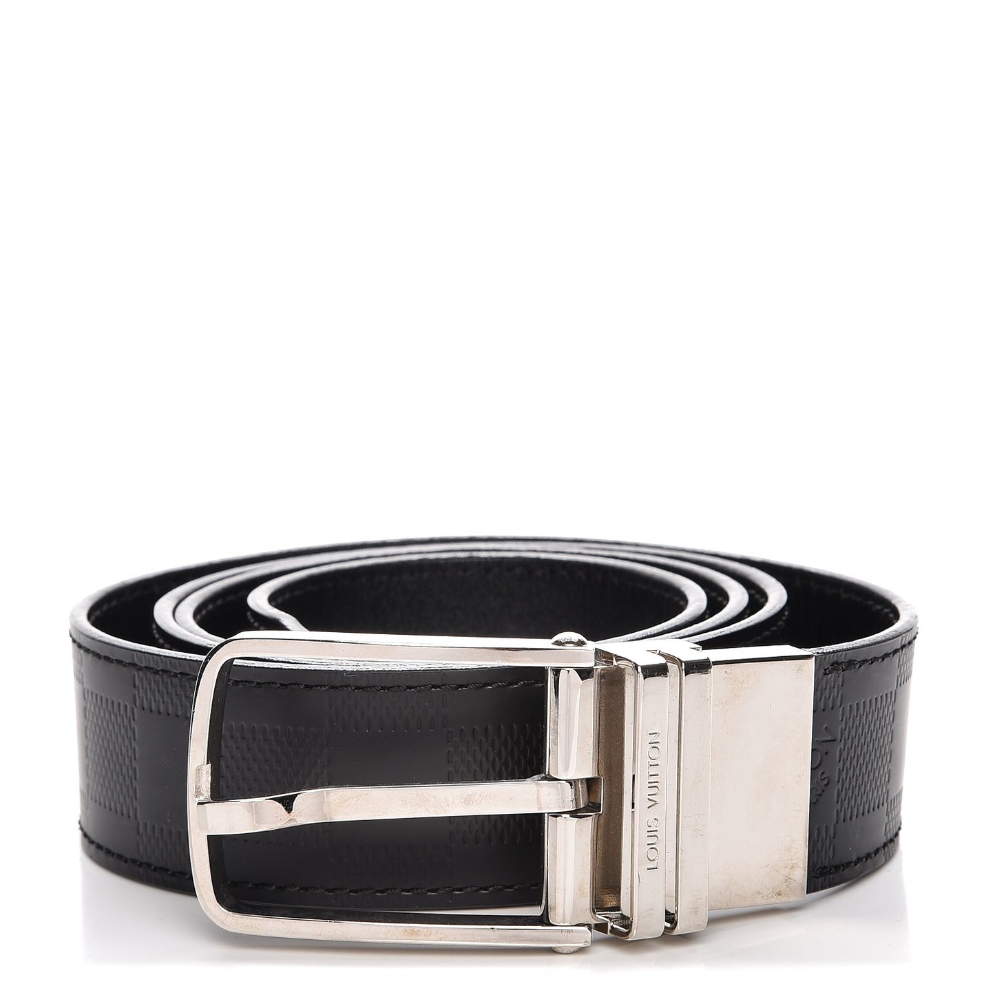 Damier Infini Calfskin 35mm Belt 100 40 Black
