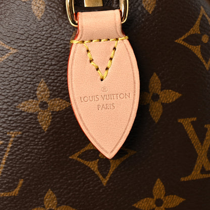 Louis Vuitton Monogram Speedy Bandouliere 20 Black 6 of 10