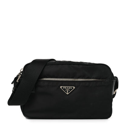 Prada Nylon Tessuto Messenger Bag Black 1 of 10
