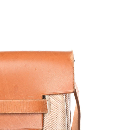 Hermes Toile Vache Calfskin Herbag 40 GM Natural 9 of 12