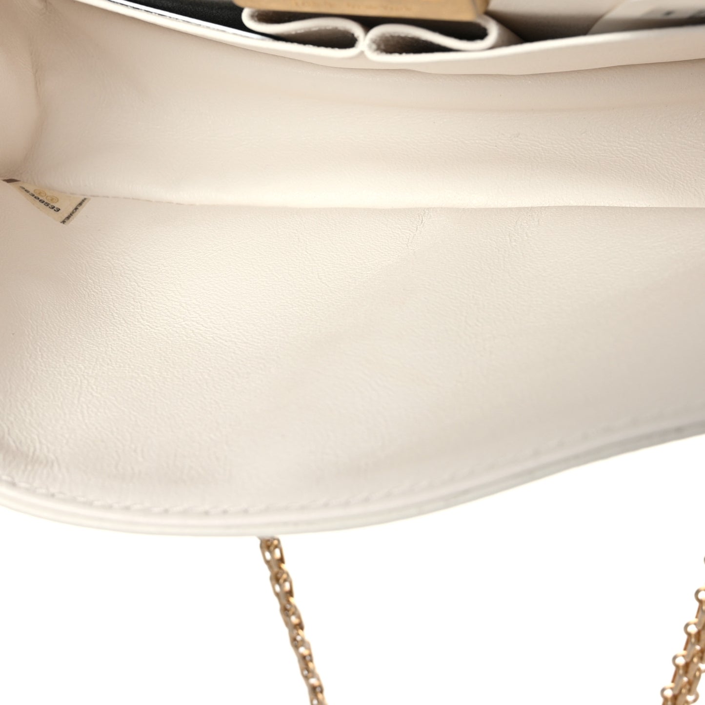 Aged Calfskin Lucky Charms 2.55 Reissue 226 Flap White