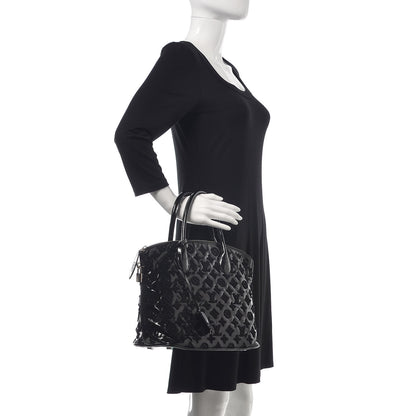 Louis Vuitton Patent Lambskin Fascination Lockit Black 2 of 6