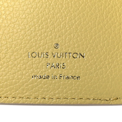 Louis Vuitton Empreinte Monogram Spring In The City Victorine Wallet Pink Beige Yellow 6 of 9