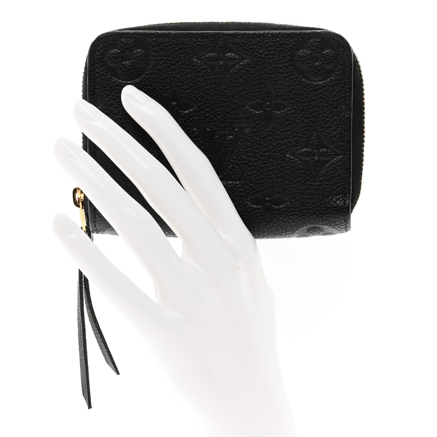 Louis Vuitton Empreinte Zippy Coin Purse Black 2 of 8