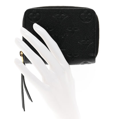 Louis Vuitton Empreinte Zippy Coin Purse Black 2 of 8