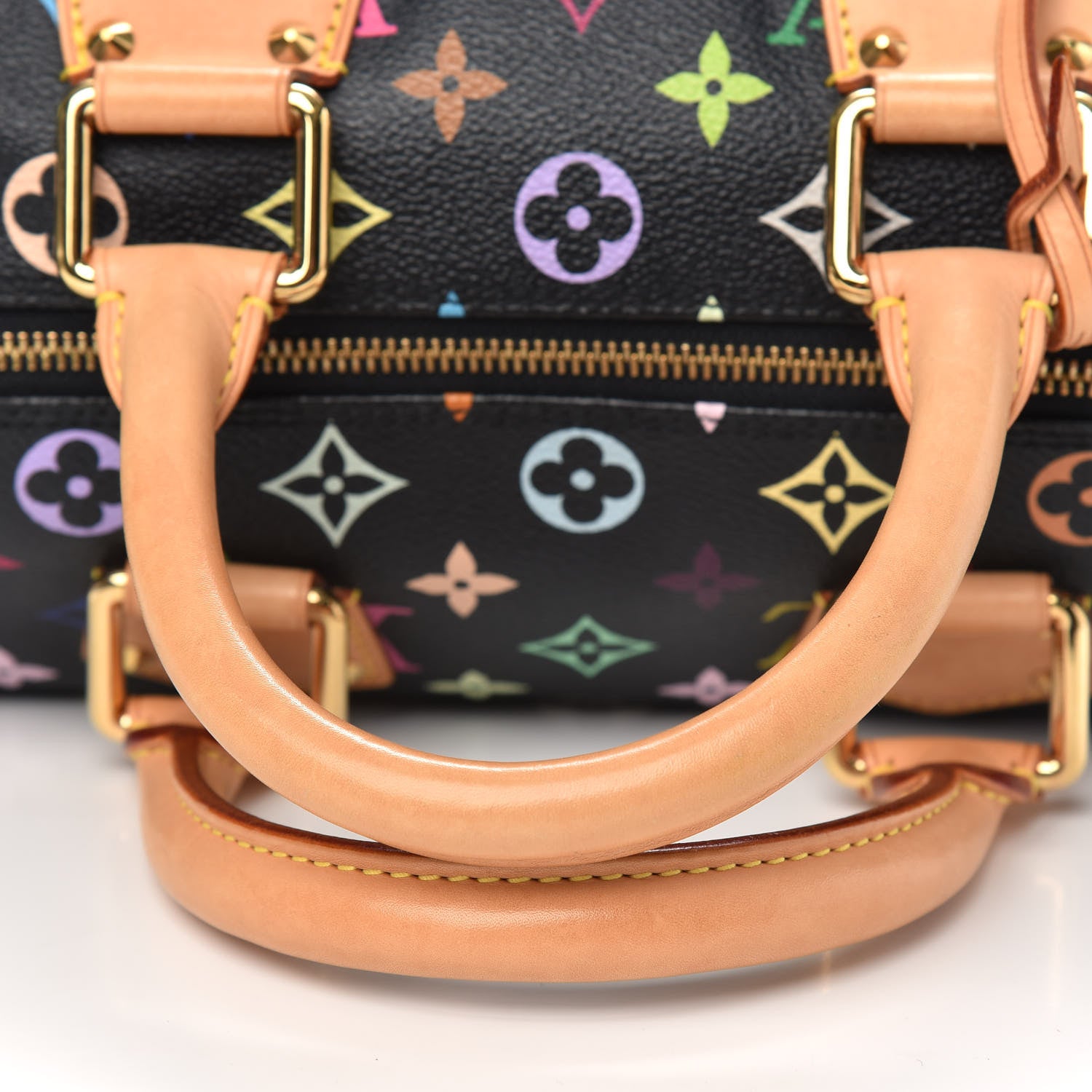 Louis Vuitton Monogram Multicolor Speedy 30 Black 9 of 11