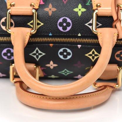Louis Vuitton Monogram Multicolor Speedy 30 Black 9 of 11