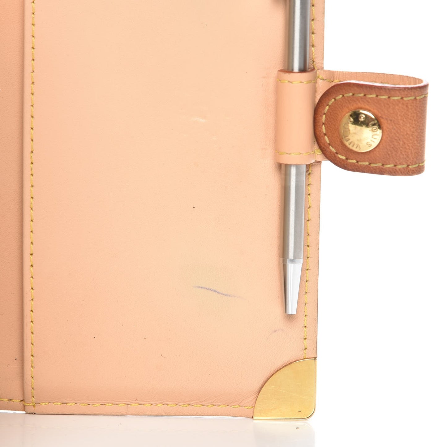 Monogram Multicolor Small Ring Agenda Cover White