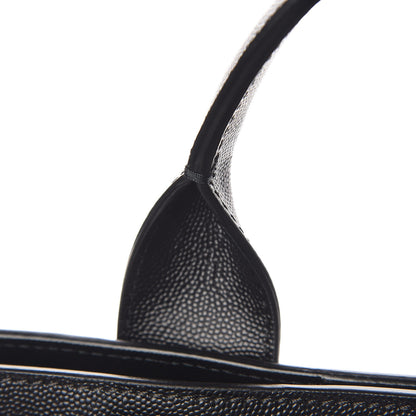 Chanel Caviar Small Studded Deauville Tote Black 13 of 14