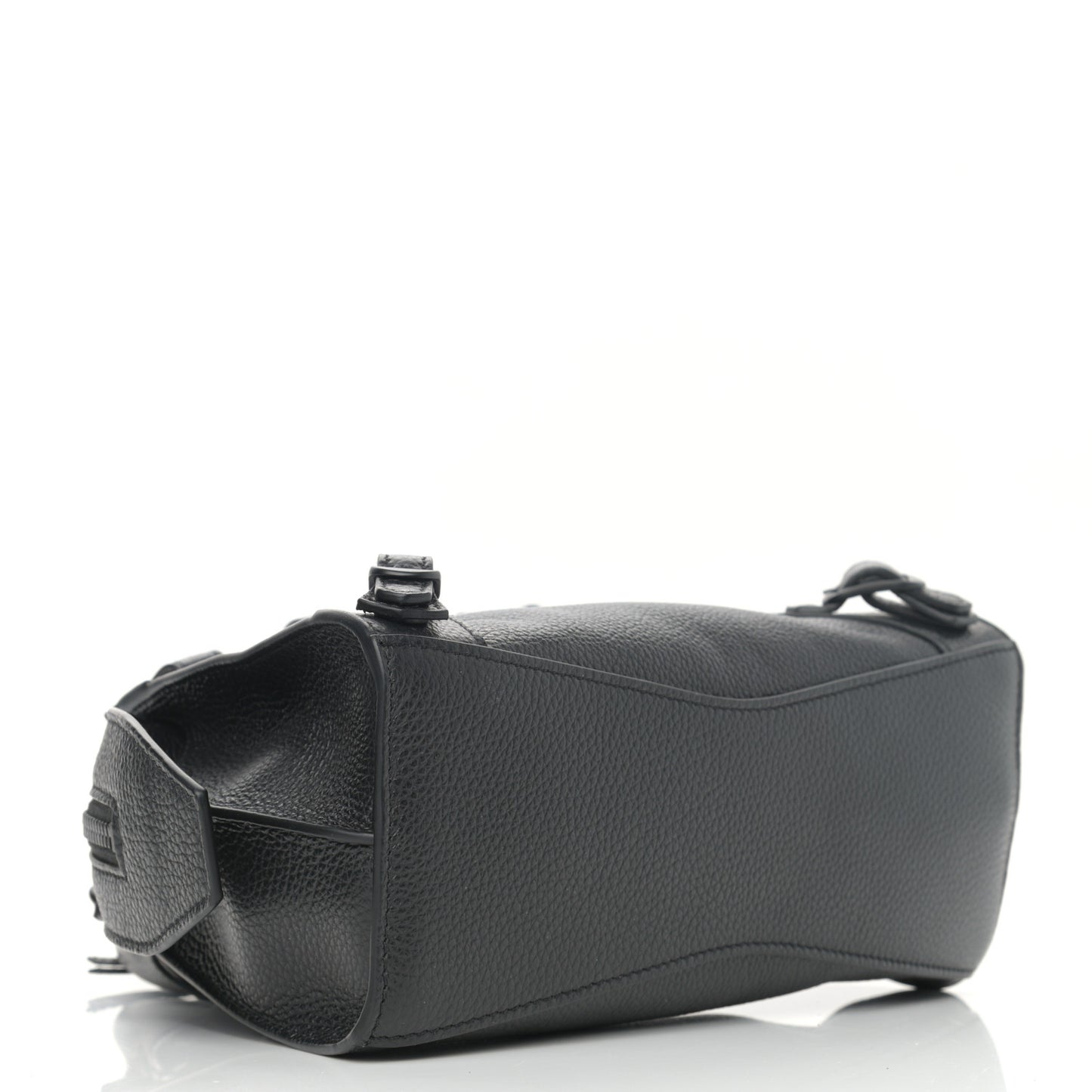 Grained Calfskin Neo Classic Black Hardware Mini City Black