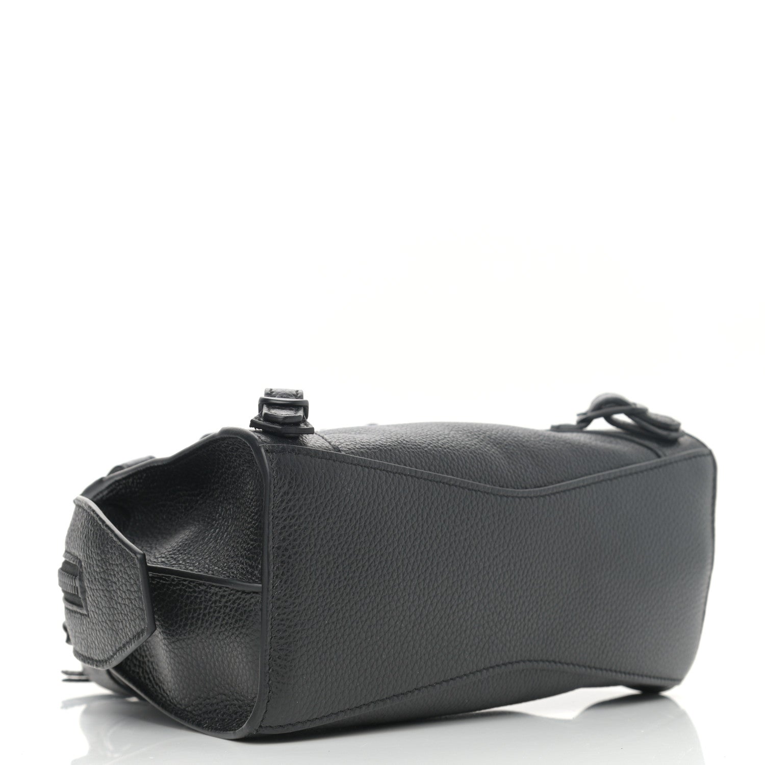 Balenciaga Grained Calfskin Neo Classic Black Hardware Mini City Black 4 of 13