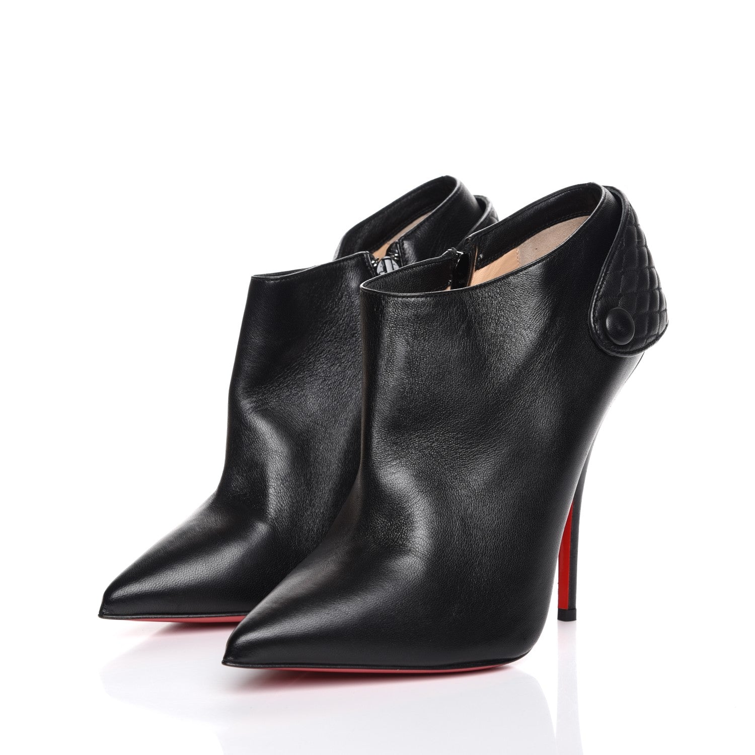 Christian Louboutin Nappa Huguette 120 Ankle Boots 40 Black 3 of 8